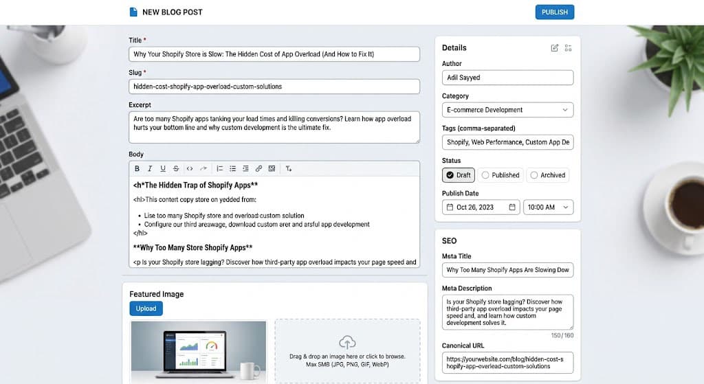 Why Your Shopify Store is Slow: The Hidden Cost of App Overload (And How to Fix It)